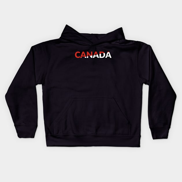 Canada Kids Hoodie by GR-ART